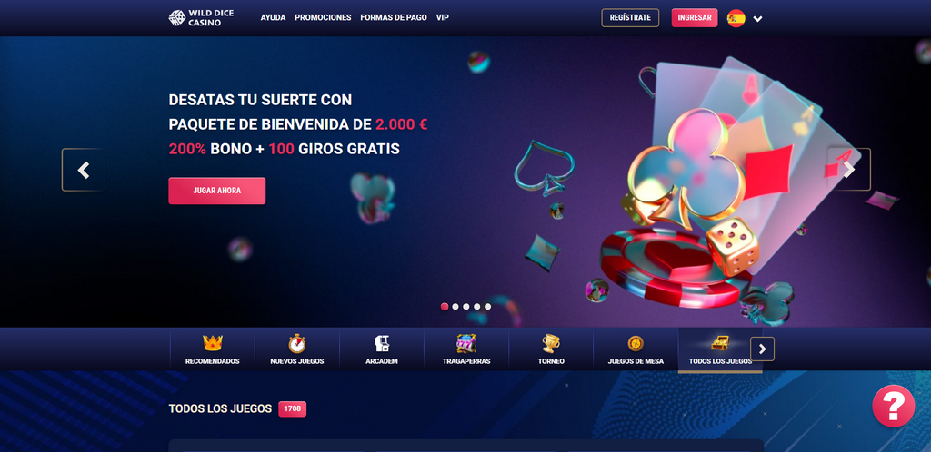 Tragamonedas Wild Dice